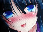 澄んだブルーの瞳(紫ナコ)
